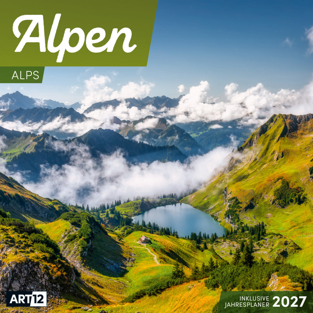 Alpen Kalender 2027 - 30x30 - Art12 (Ackermann Kunstverlag Gmbh)