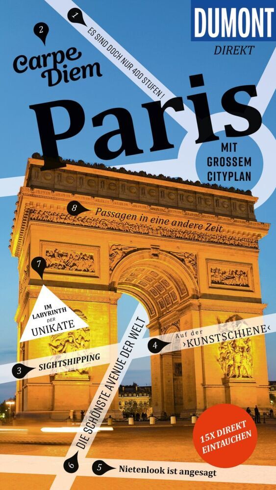 DUMONT direkt Reiseführer Paris (Gabriele Kalmbach)