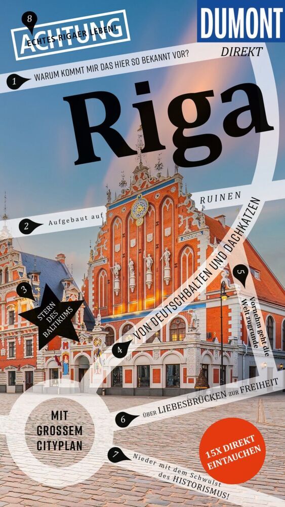 DUMONT direkt Reiseführer Riga (Mirko Kaupat)