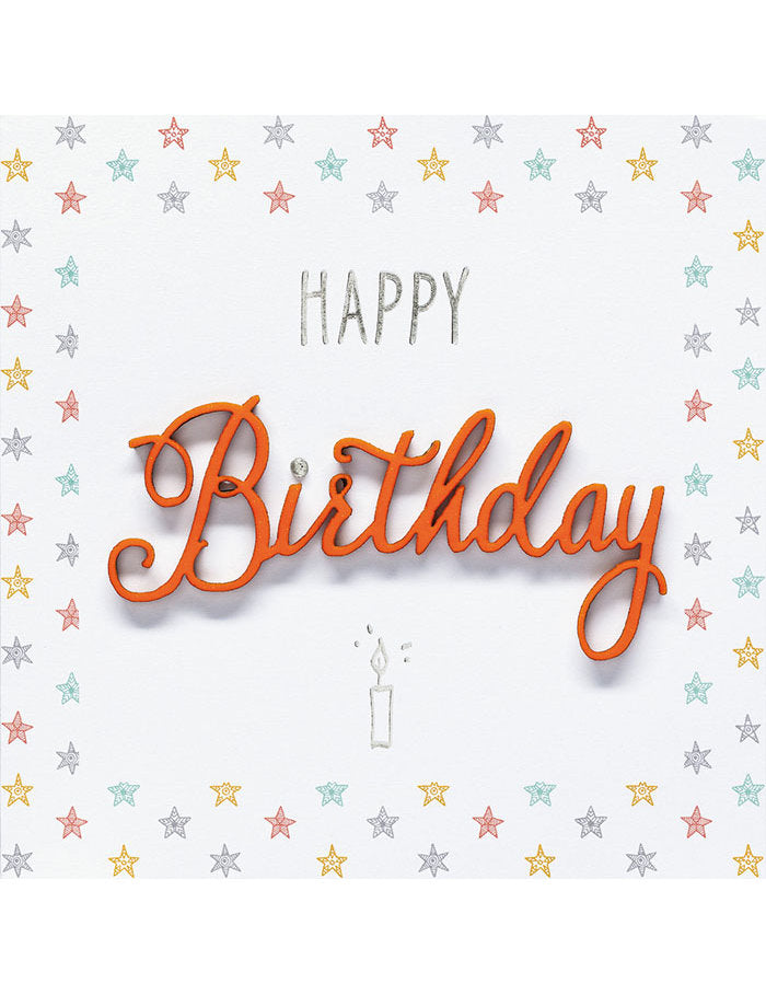 Doppelkarte / Happy Birthday