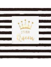 Doppelkarte Black & Gold
