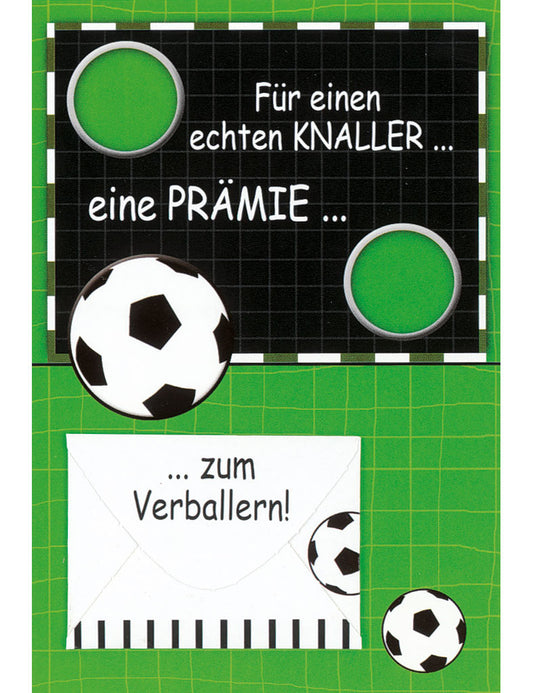 DK Ag Collage Geldkarte "Fußball