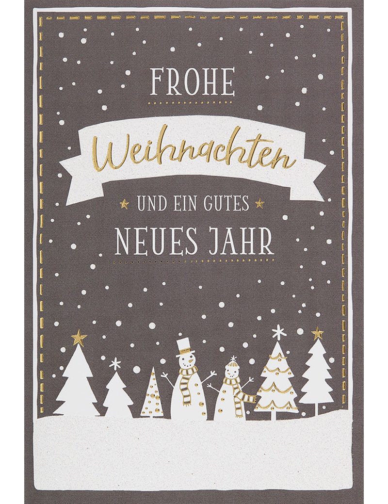 Frohe Weihnachten und ein gutes neues Jahr