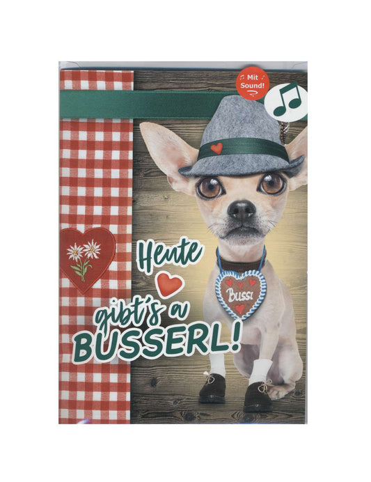 Soundkarte Heute gibt es Busserl!