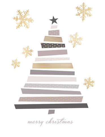 Doppelkarte Merry Christmas