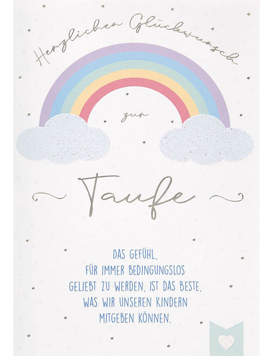 Doppelkarte Lifestyle Taufe