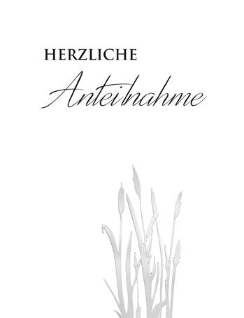 Doppelkarten Multipack. Trauer 4 Ex.