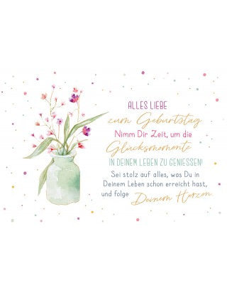 Doppelkarte Green Karma quer