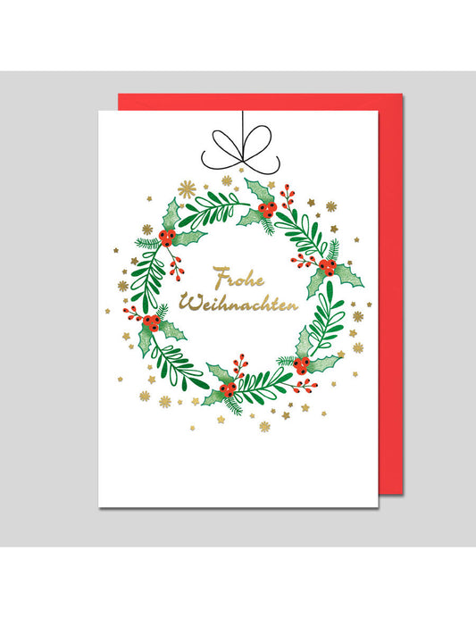 Doppelkarte. Weihnachten