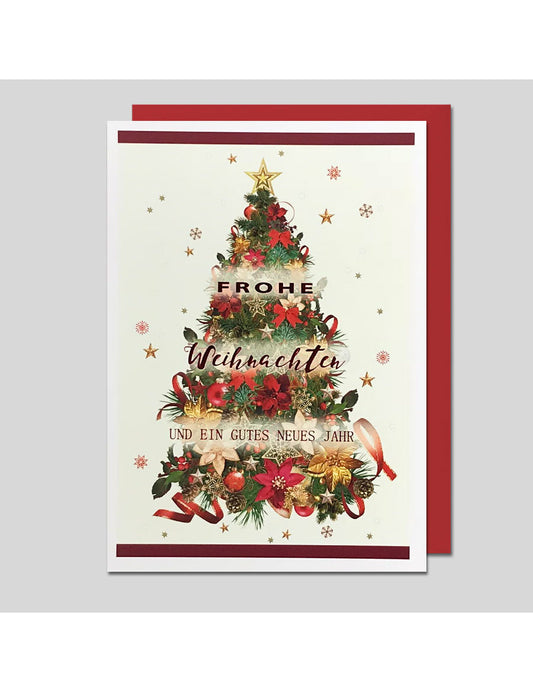 Doppelkarte. Weihnachten