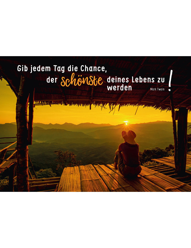 Postkarte. Kultura / Weisheiten/Sprüche / Quer
