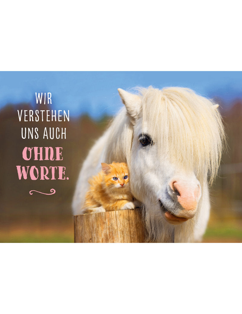 Postkarte. Kultura / Weisheiten/Sprüche / Quer