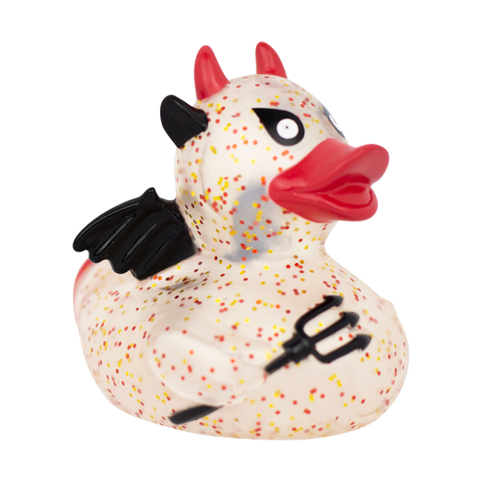 Lilalu Badeente - Glitzer Teufel