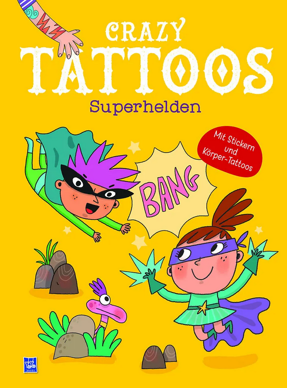 Crazy Tattoos - Superhelden