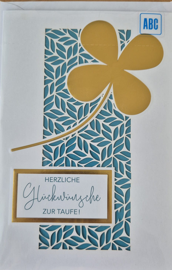 Herzliche Glückwünsche zur Taufe