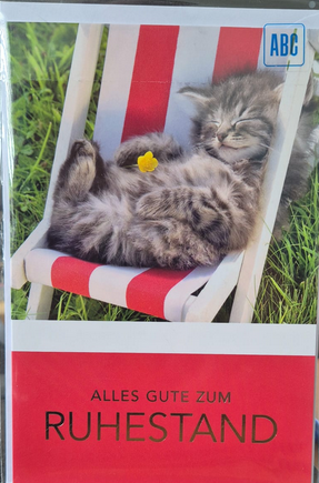 Alles Gute zum Ruhestand