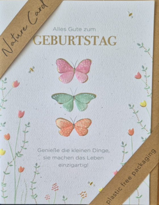 Alles Gute zum Geburtstag geniesse die kleinen Dinge (B6)