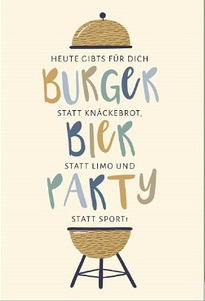Burger, Bier, Party (B6)