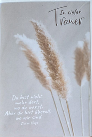 In tiefer Trauer (B6)