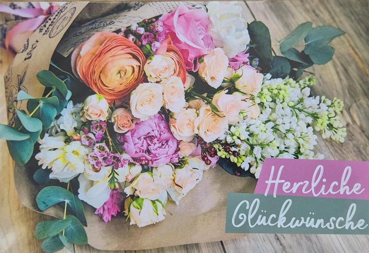 Herzlichen Glückwunsch (B6)