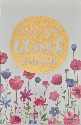 Herzlichen Glückwunsch (B6)