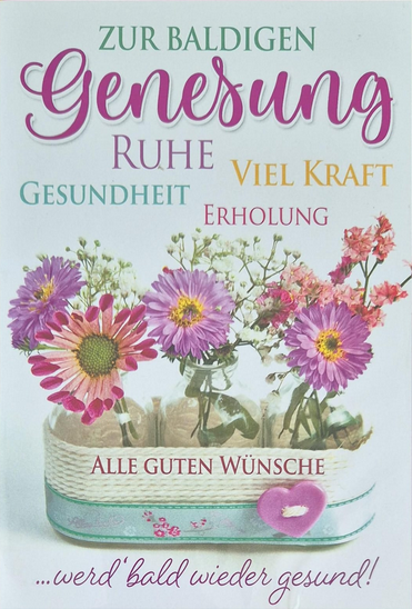 Zur baldigen Genesung  (B6)