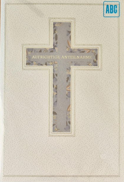 Aufrichtige Anteilnahme (B6)