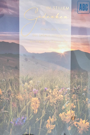 In stillem Gedenken (B6)
