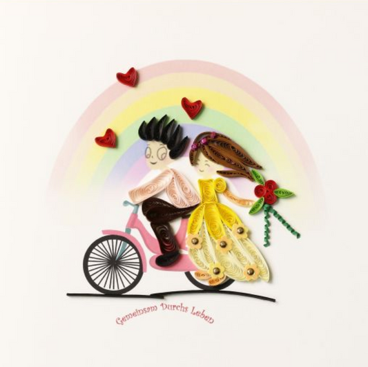 Gemeinsam durchs Leben (15 x 15 cm)