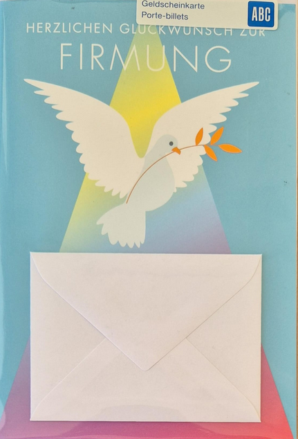 Herzlichen Glückwunsch zur Firmung (B6)