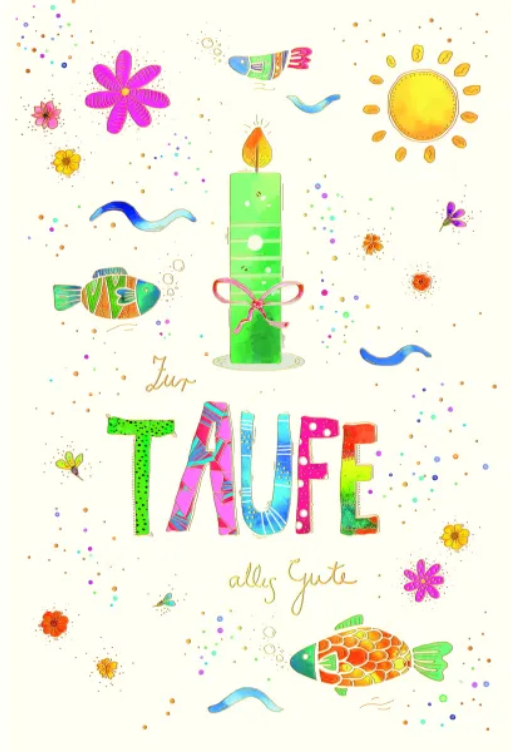 Zur Taufe Alles Gute (B6)