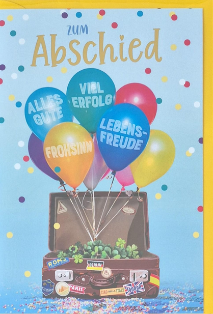 Zum Abschied... (B6)