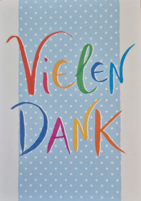 Vielen Dank ( 7 x 10 cm )