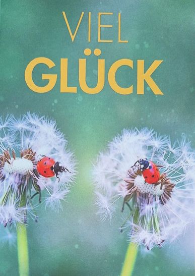 Vielen Glück ( 7 x 10 cm )