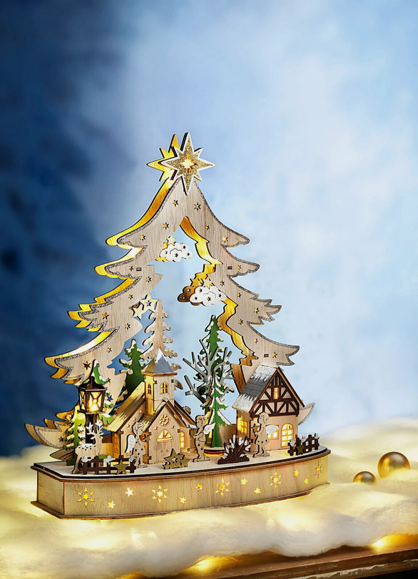 LED - Tischläufer Snow (100 x 40cm, 50 LEDs)