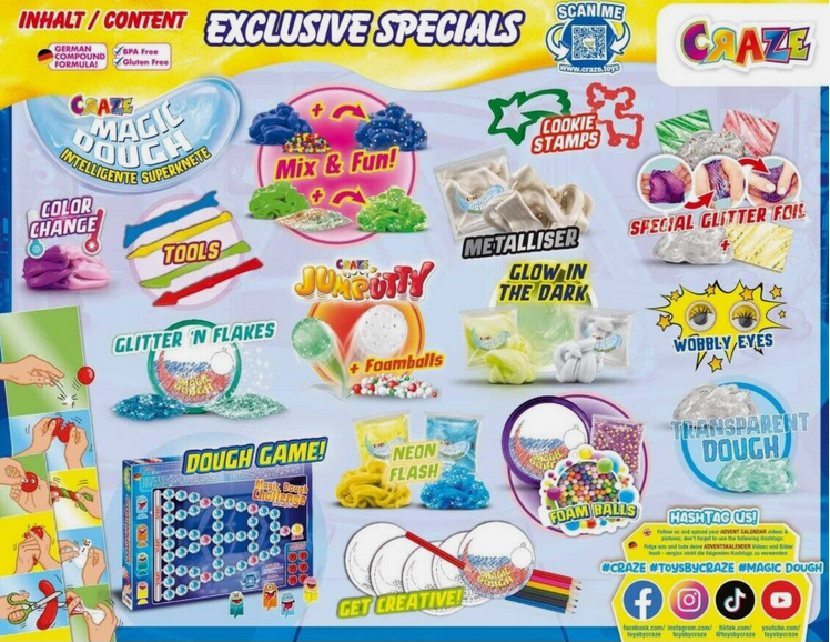 Craze Magic Dough Adventskalender