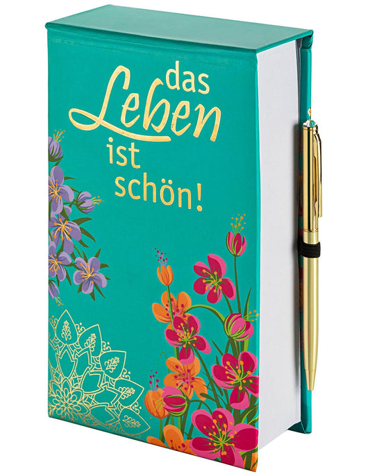 XL-Block "Das Leben ist schön"