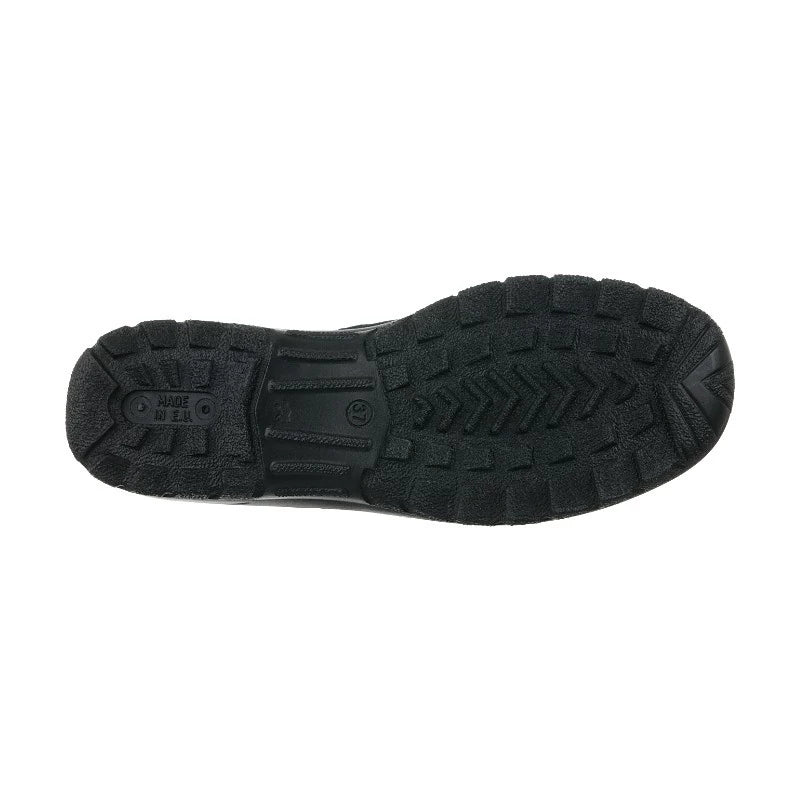 OrtoMed Klettschuh mit gepolstertem Futter "schwarz" - Grösse 38