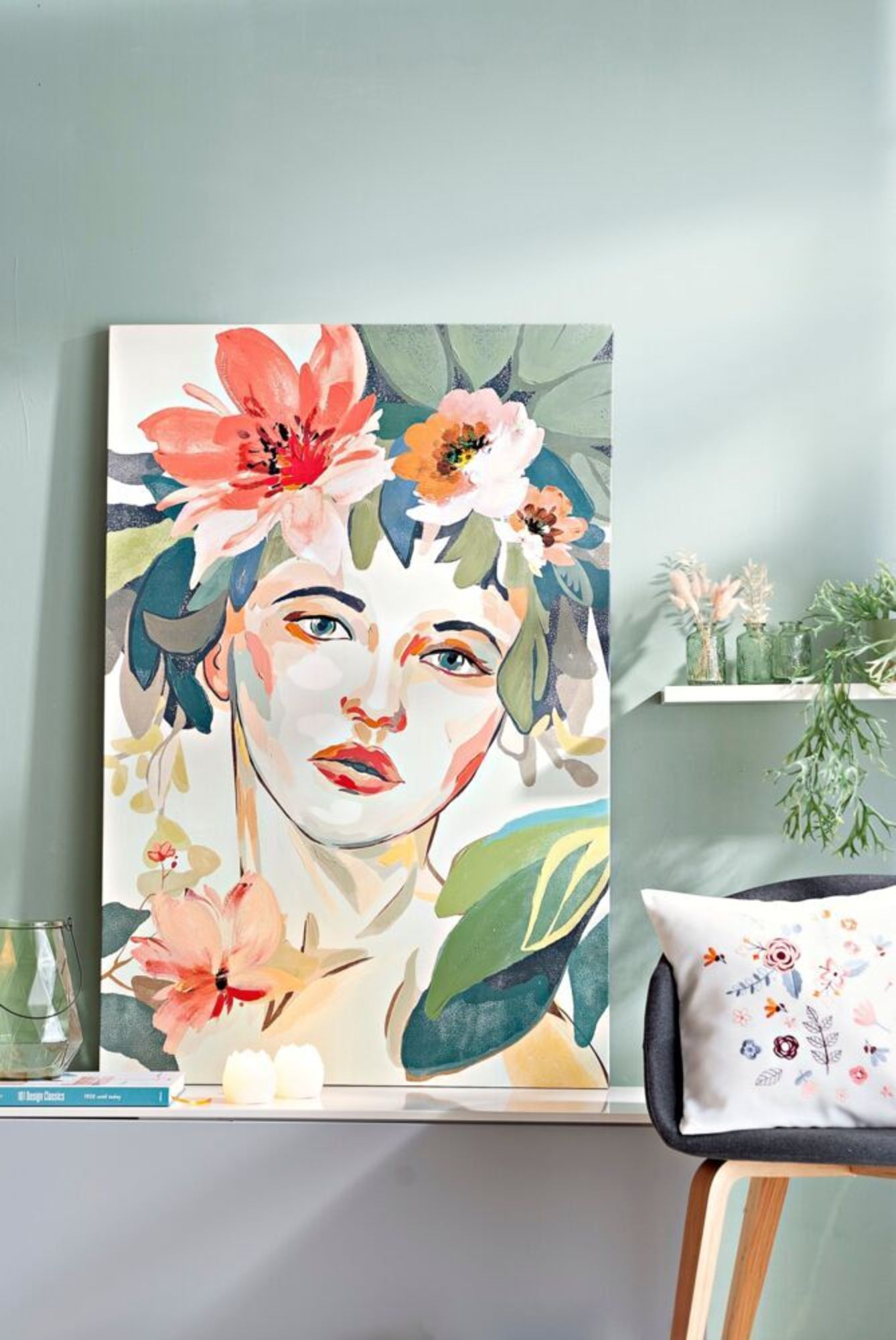 Wandbild "Woman", 80 x 120 cm