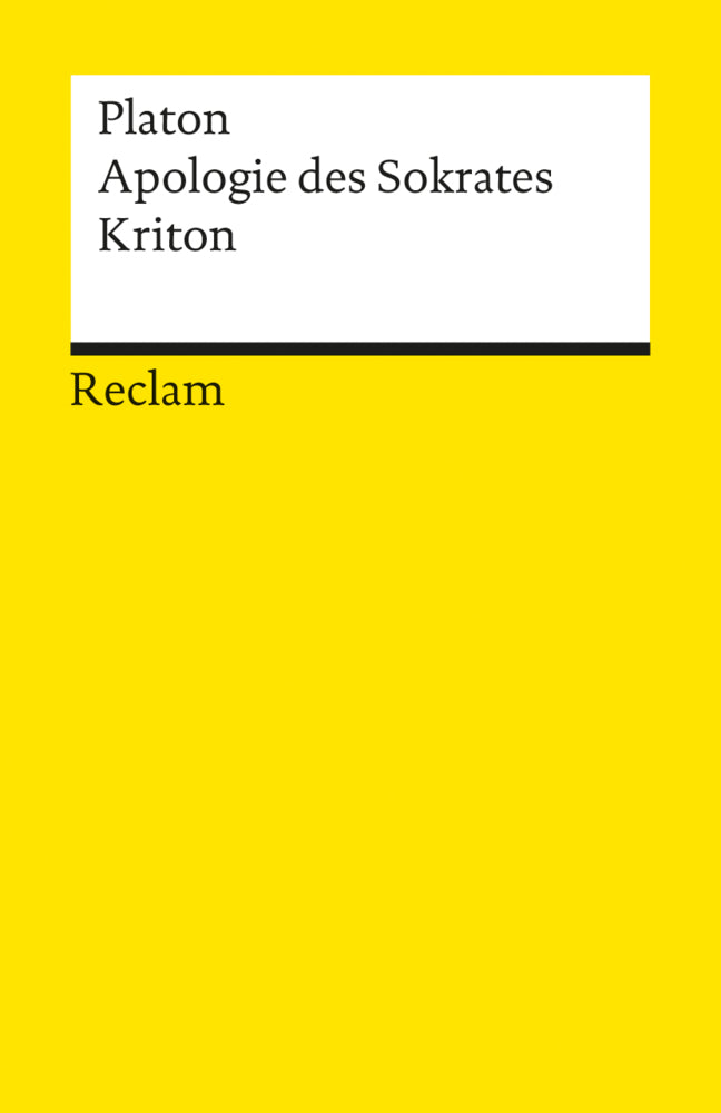 Apologie des Sokrates · Kriton (Platon)