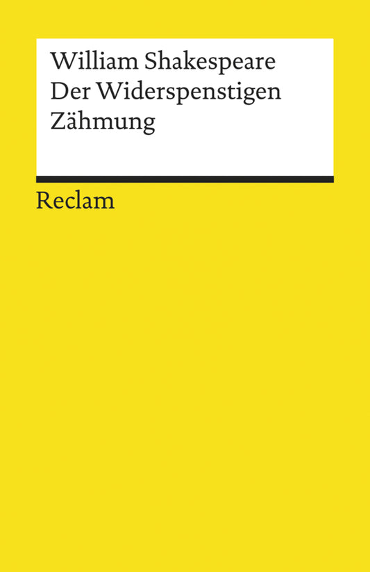 Der Widerspenstigen Zähmung (William Shakespeare)