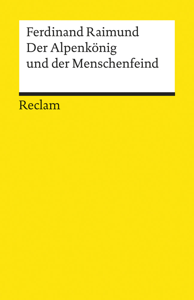 Der Alpenkönig und der Menschenfeind (Ferdinand Raimund)