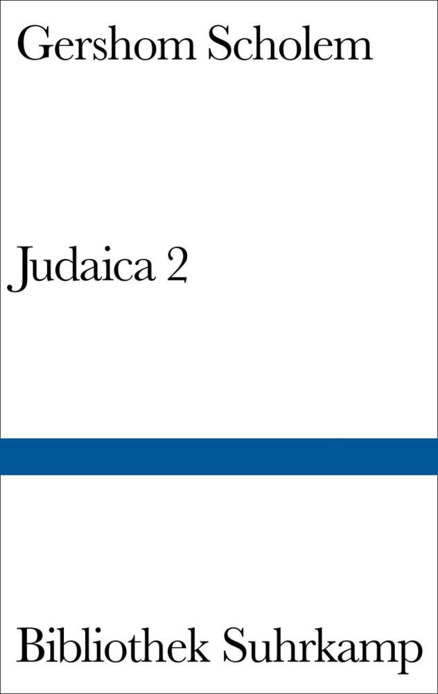 Judaica.Tl.2 (Gershom Scholem)