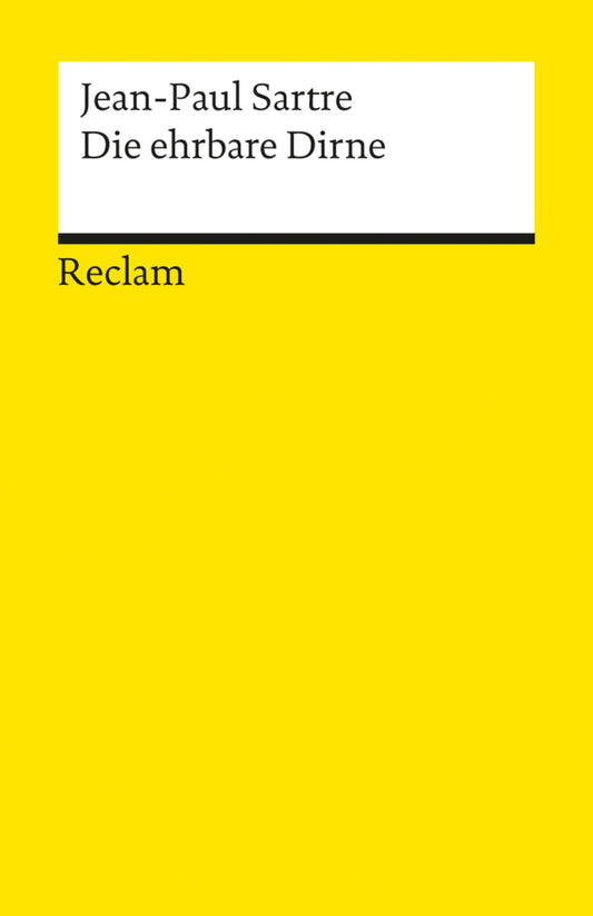 Die ehrbare Dirne (Jean Paul Sartre)