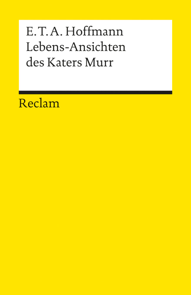 Lebensansichten des Katers Murr (E. T. A. Hoffmann)