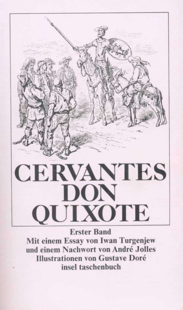 Der scharfsinnige Ritter Don Quixote von der Mancha, 3 Teile (Miguel De Cervantes Saavedra)