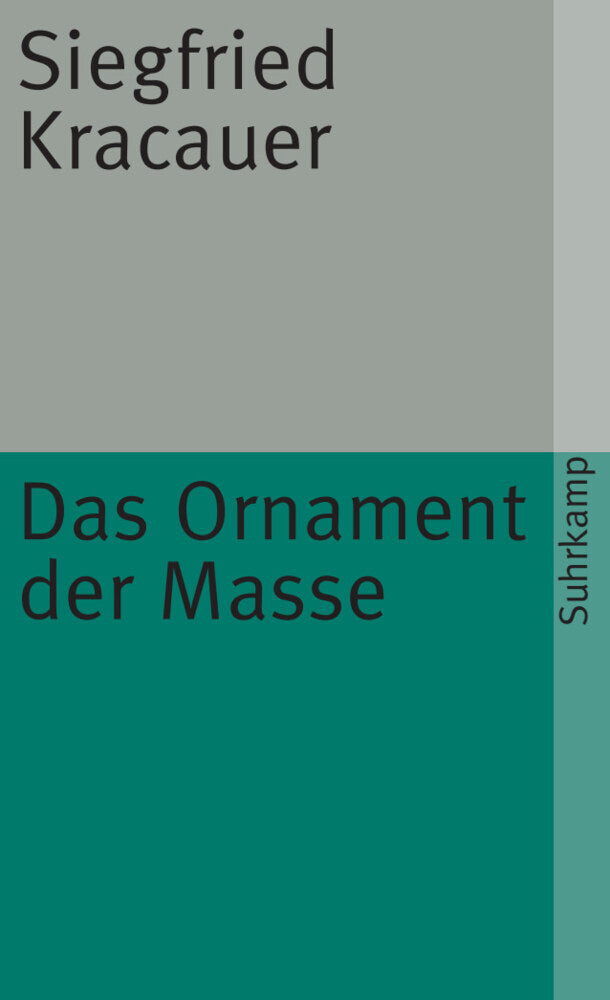 Das Ornament der Masse (Siegfried Kracauer)