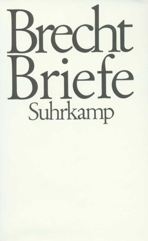 Briefe, 2 Teile (Bertolt Brecht)
