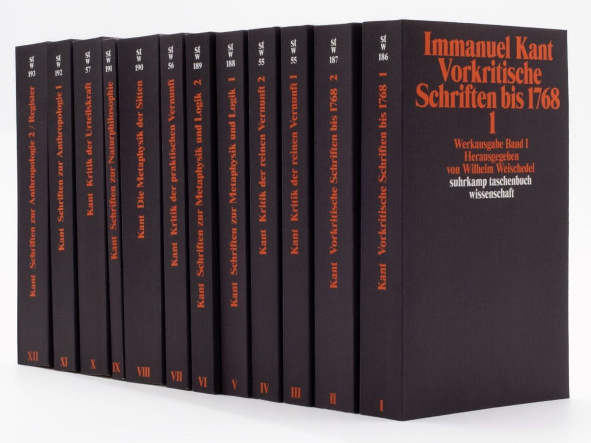Werkausgabe in 12 Bänden, 12 Teile (Immanuel Kant)