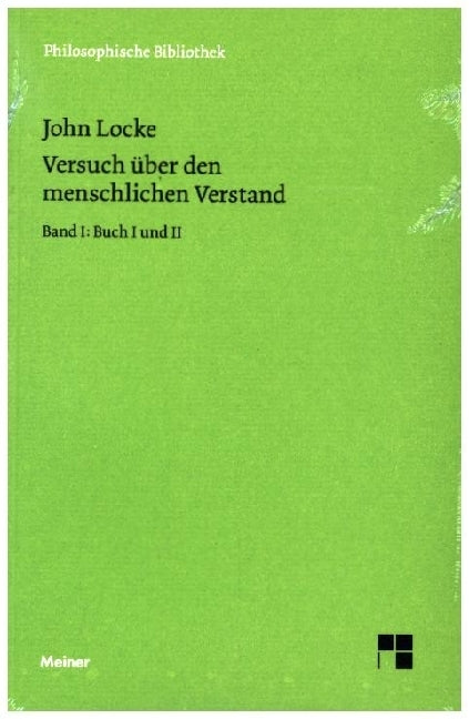 Versuch über den menschlichen Verstand. Band I.Tl.1 (John Locke)